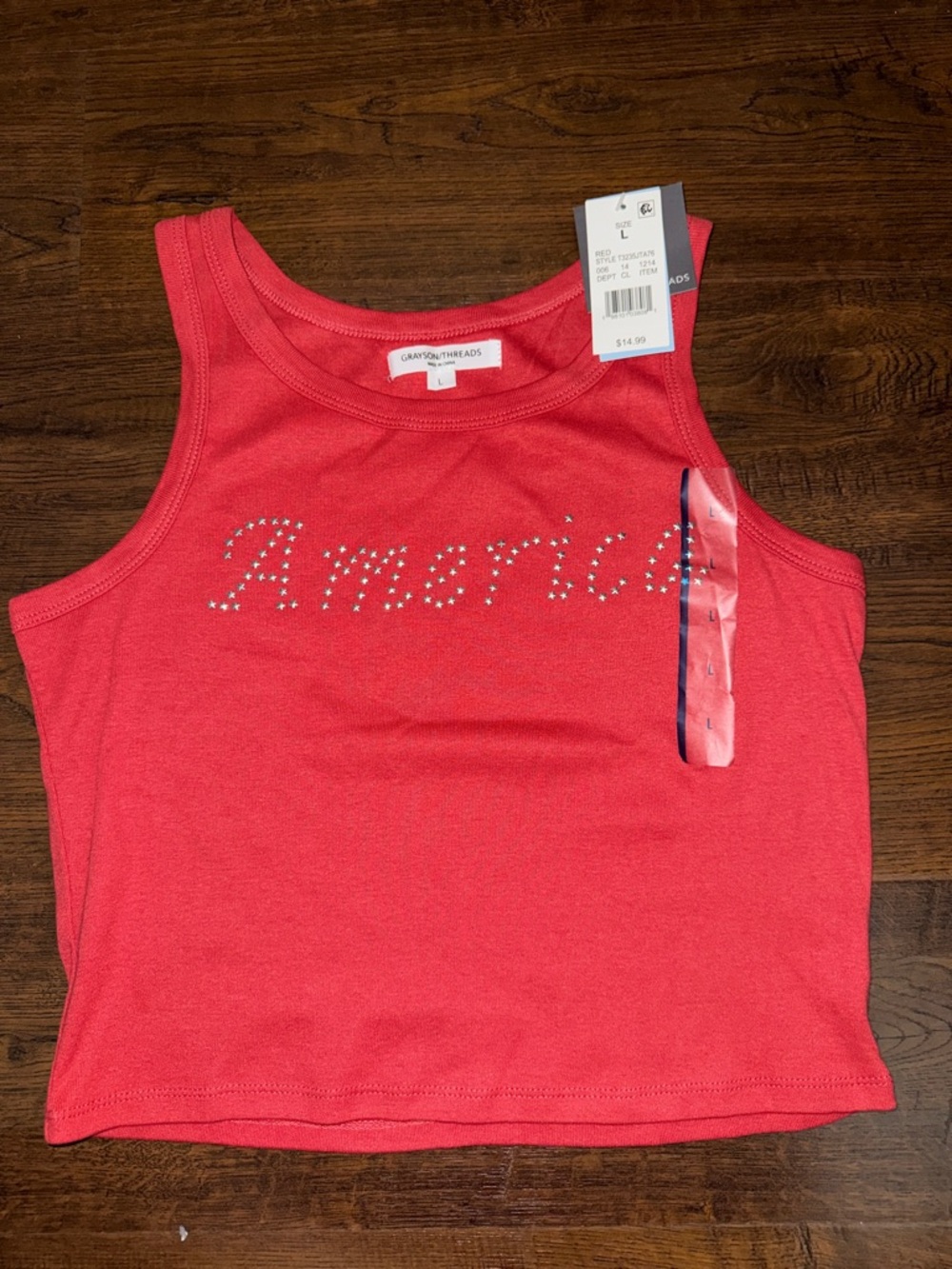 4th of July tank top